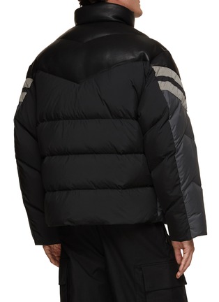 Back View - Click To Enlarge - NEIL BARRETT - High Collar Modernist Puffer Bomber Jacket