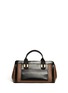Back View - Click To Enlarge - CHLOÉ - 'Alice' two-tone medium leather bag
