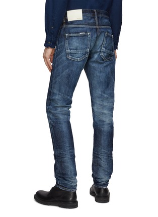 Back View - Click To Enlarge - WASHI - Sourai Wash Tapered Leg Jeans