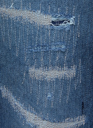  - WASHI - Mitusumata Banrai Stressed Flared Leg Jeans