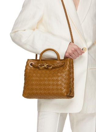 SMALL ANDIAMO LEATHER TOTE BAG for Women - Bottega Veneta