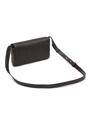 Detail View - Click To Enlarge - BOTTEGA VENETA - Mini Intrecciato 15 Leather Crossbody Bag