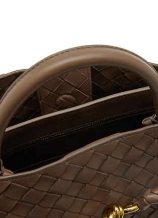 Detail View - Click To Enlarge - BOTTEGA VENETA - Medium Andiamo Intrecciato Leather Bag