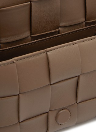 Detail View - Click To Enlarge - BOTTEGA VENETA - Small Cassette Intrecciato Leather Crossbody Bag