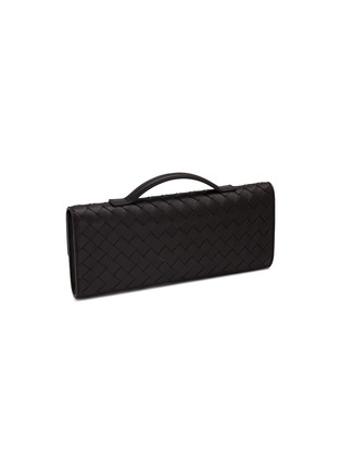 Detail View - Click To Enlarge - BOTTEGA VENETA - Knot Intrecciato 15 Leather Long Clutch