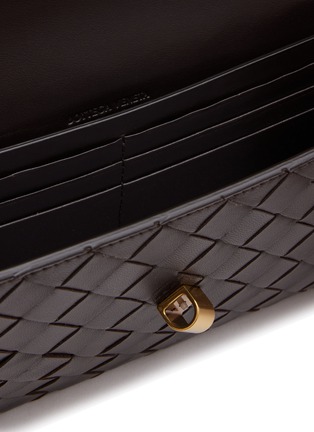 Detail View - Click To Enlarge - BOTTEGA VENETA - Knot Intrecciato 15 Leather Long Clutch