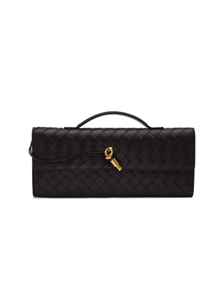 Main View - Click To Enlarge - BOTTEGA VENETA - Knot Intrecciato 15 Leather Long Clutch