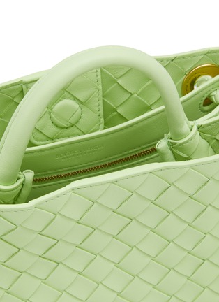 Detail View - Click To Enlarge - BOTTEGA VENETA - Small Andiamo Woven Leather Shoulder Bag