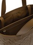Detail View - Click To Enlarge - BOTTEGA VENETA - Small Flip Flap Woven Leather Tote Bag