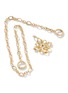 Detail View - Click To Enlarge - JOHN HARDY - Classic Chain 18K Gold Floral Pendant Necklace — Size 18