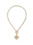 Main View - Click To Enlarge - JOHN HARDY - Classic Chain 18K Gold Floral Pendant Necklace — Size 18