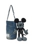 Main View - Click To Enlarge - WASHI - Mikimono Denim Bag and Mickey Plush