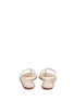 Back View - Click To Enlarge - RENÉ CAOVILLA - Pearl embellished flat sandals
Rhinestone border pearl sandals