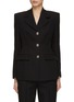 Main View - Click To Enlarge - VERSACE - Single Breasted Wool Blazer