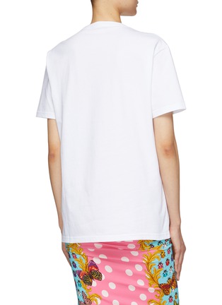 Back View - Click To Enlarge - VERSACE - Logo Print T-Shirt