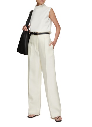 Figure View - Click To Enlarge - THEORY - Sleeveless Mock Neck Knit Top