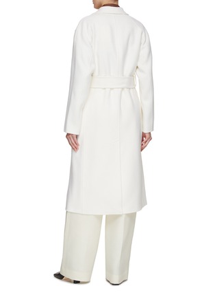 Back View - Click To Enlarge - THEORY - Belted Wool Cashmere Coat