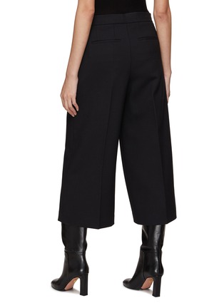 Back View - Click To Enlarge - THEORY - Wide Leg Cropped Pants