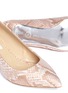 Detail View - Click To Enlarge - STELLA MCCARTNEY - Snake print point-toe pumps