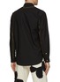 Back View - Click To Enlarge - KHOKI - Draped Wrapped Belted Shirt