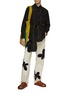Figure View - Click To Enlarge - KHOKI - Flower Pattern Jeans
