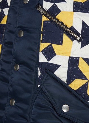  - KHOKI - Patchwork Quilted Puffer Vest