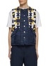 Main View - Click To Enlarge - KHOKI - Patchwork Quilted Puffer Vest