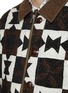  - KHOKI - Geometric Patchwork Quilted Jacket