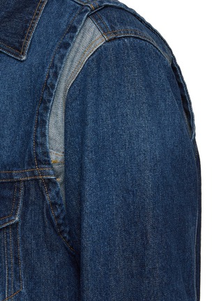  - KHOKI - Asymmetric Hem Denim Jacket
