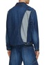 Back View - Click To Enlarge - KHOKI - Asymmetric Hem Denim Jacket