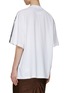 Back View - Click To Enlarge - MM6 MAISON MARGIELA - Logo Foil Printed T-Shirt