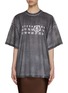 Main View - Click To Enlarge - MM6 MAISON MARGIELA - Logo Foil Printed T-Shirt