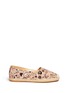 Main View - Click To Enlarge - CHARLOTTE OLYMPIA - Esme inked print espadrilles