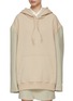 Main View - Click To Enlarge - MM6 MAISON MARGIELA - Tailored Sleeve Hoodie