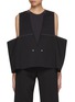 Main View - Click To Enlarge - MM6 MAISON MARGIELA - Oversize Sleeveless Top