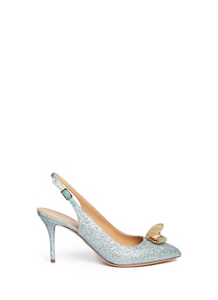 Main View - Click To Enlarge - CHARLOTTE OLYMPIA - 'Desi pearl' sling-back pumps