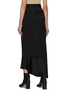 Back View - Click To Enlarge - MM6 MAISON MARGIELA - Asymmetric Hem Double Layer Skirt
