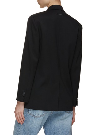 Back View - Click To Enlarge - MM6 MAISON MARGIELA - Single Breasted Blazer