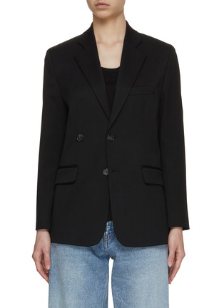 Main View - Click To Enlarge - MM6 MAISON MARGIELA - Single Breasted Blazer