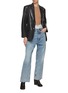 Figure View - Click To Enlarge - MM6 MAISON MARGIELA - Coated Front Tailored Jacket