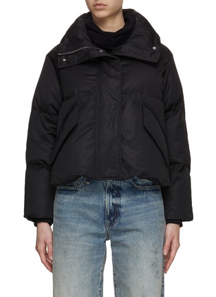 Main View - Click To Enlarge - MM6 MAISON MARGIELA - Number Logo Embroidered Puffer Jacket
