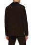 Back View - Click To Enlarge - KOLOR - Panel Patchwork Faux Button Detail Blazer