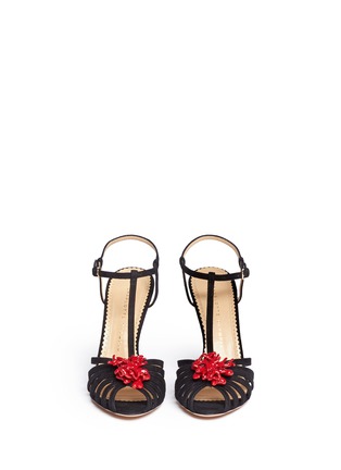 Figure View - Click To Enlarge - CHARLOTTE OLYMPIA - 'Coralie' cast-net sandals