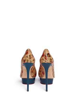 Back View - Click To Enlarge - CHARLOTTE OLYMPIA - 'Josie Inked' pumps