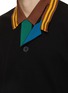  - KOLOR - Lapel Detail Long Sleeve Polo Shirt
