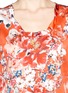 Detail View - Click To Enlarge - ST. JOHN - Floral print silk shell top