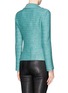 Back View - Click To Enlarge - ST. JOHN - Float knit wide collar cropped jacket