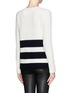 Back View - Click To Enlarge - VINCE - Stripe chunky knit sweater