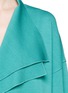Detail View - Click To Enlarge - ST. JOHN - Double layer placket knit coat