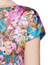 Detail View - Click To Enlarge - ST. JOHN - Botanica floral print silk dress